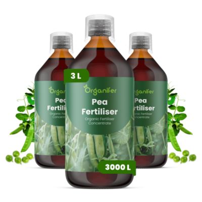 Engrais Liquide pour Pois - Lot de 3 x 1 L - Organifer