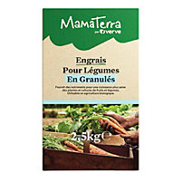 Engrais naturel pour légumes granulés 2.5 kg Mamaterra