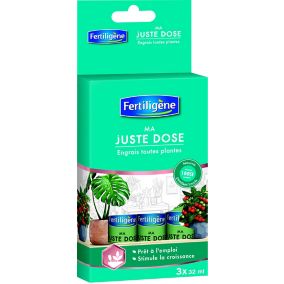 Engrais plantes d'intérieures Fertilègne Ma juste dose 3 x 30 ml