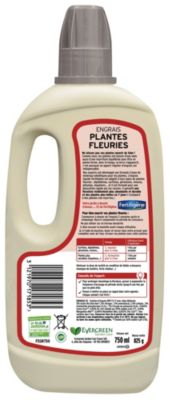 Engrais plantes fleuries géraniums Fertiligène 750ml