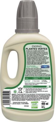 Engrais plantes vertes Fertiligène 400ml