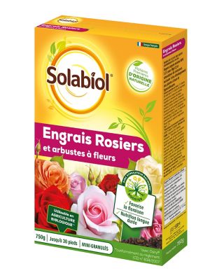 Engrais rosiers Solabiol 750g