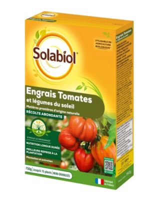 Engrais tomates et légumes du soleil Solabiol 750g