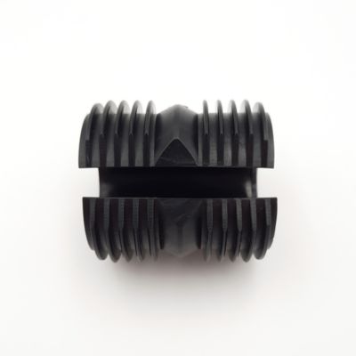 Enjoliveur rampe d'escaliers FORTIA plastique noir