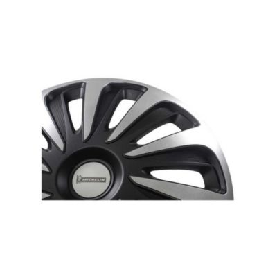 Enjoliveurs 15" Michelin NVS 3D Black Edition lot de 4 ABS bicolore laqué
