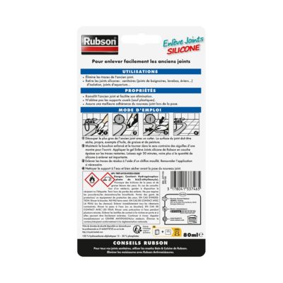 Enlève joints salle de bain Rubson 80ml
