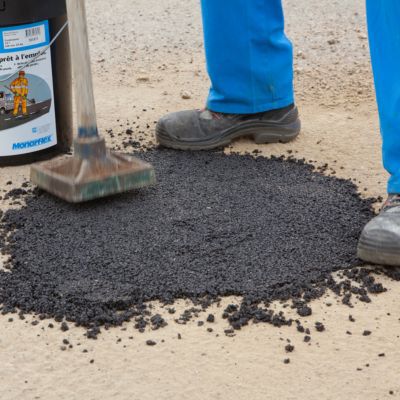 Enrobé à froid souple et drainant Viastock noir 25kg