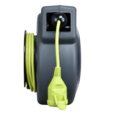 Enrouleur automatique de câble mural H05VVF 3G 1,5mm² 15m