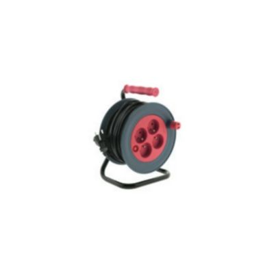 Enrouleur de bricolage 3G1mm² 15 m Rose