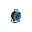 Enrouleur de bricolage 3G1mm² 15 m Turquoise