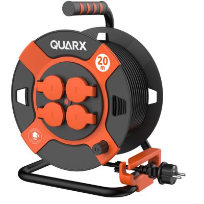 Enrouleur de bricolage avec protection HO7RNF 20m Quarx