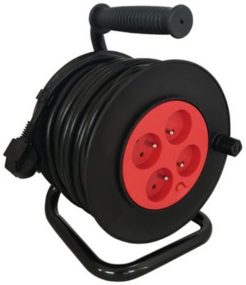 Enrouleur de bricolage H05VVF 3G1.5 mm², 25 m