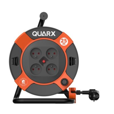 Enrouleur de bricolage Quarx H05VVF 3G1.5 25m