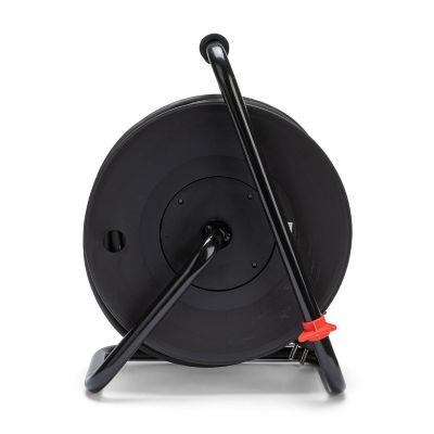Enrouleur de câble électrique professionnel, 4 prises et fiche Schuko, H07RN-F3G1.5MM2, 40M , GS (TUV)- IP44.