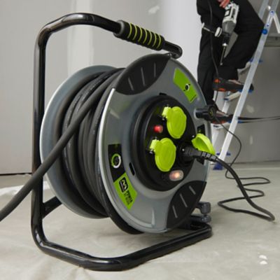 Enrouleur de chantier Diall H07RNF 3G1 5mm² 40m
