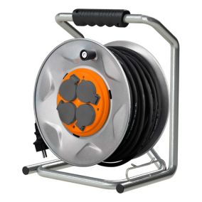 Enrouleur de chantier IP44 - 4 prises 35m Zenitech