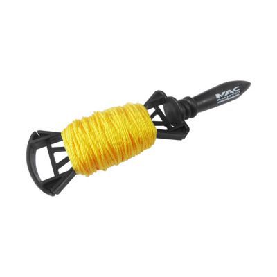 Enrouleur de corde Mac Allister jaune 30 m