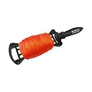 Enrouleur de corde Mac Allister orange 76 m