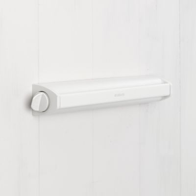 Enrouleur de cordes à linge 22m blanc Brabantia
