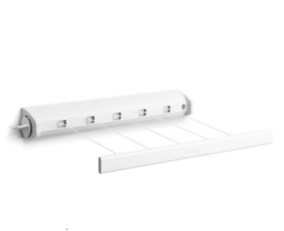 Enrouleur de cordes à linge 22m blanc Brabantia
