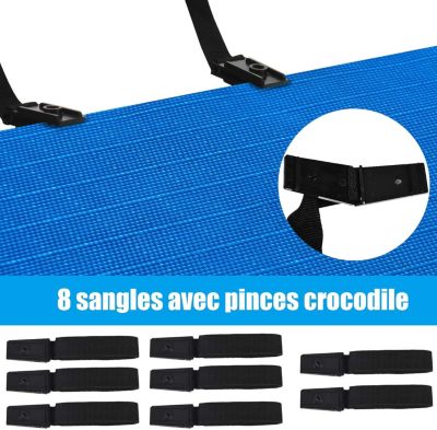 Enrouleur de Couverture Piscine Extensible Aluminium et Acier Inoxydable Rouleau de Couverture Moulinet de Bâche de Piscine