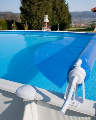 Enrouleur pour piscines hors-sol de 1,25m à 6,15m de largeur