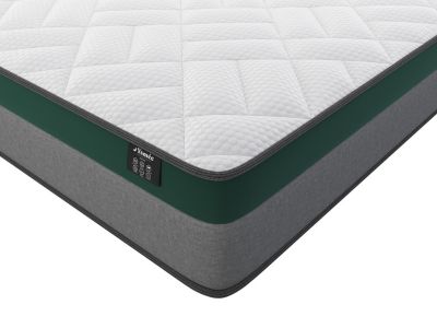 Ensemble 140 x 190 cm cadre à lattes + matelas ressorts ensachés ép.22cm - PRESTIGE de YSMÉE