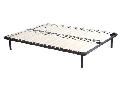Ensemble 140 x 190 cm cadre à lattes + matelas ressorts ensachés ép.22cm - PRESTIGE de YSMÉE