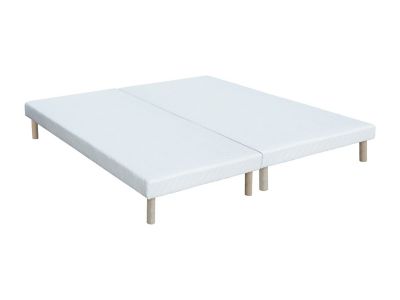 Ensemble 180 x 200 cm sommier + matelas hybride ressorts ensachés et mémoire de forme ép.30cm - MARQUIS de PALACIO