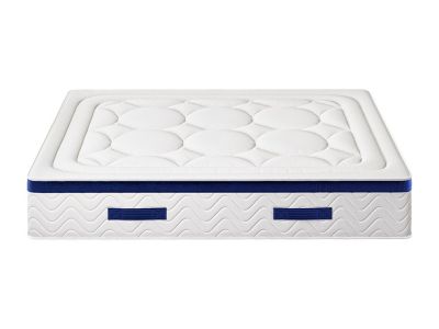 Ensemble 180 x 200 cm sommier + matelas hybride ressorts ensachés et mémoire de forme ép.30cm - MARQUIS de PALACIO