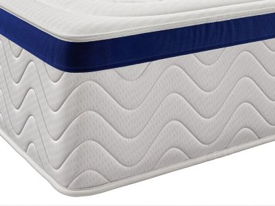 Ensemble 180 x 200 cm sommier + matelas hybride ressorts ensachés et mémoire de forme ép.30cm - MARQUIS de PALACIO