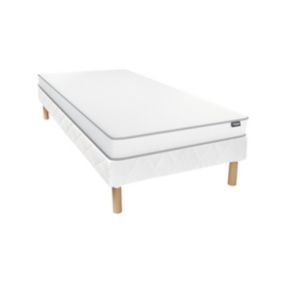 Ensemble 90 x 190 cm sommier + matelas mousse ép.12cm - ASTYANAX de YSMÉE