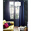 Ensemble barre à rideau extensible Colours Mikie boule transparent 120/210 cm