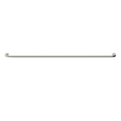 Ensemble barre à rideau industriel extensible chromé Athens GoodHome L. 120/210 x Ø16/19 cm
