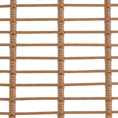 Ensemble bistrot avec coussins LAURETO Polyrotin Naturel