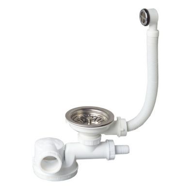 Ensemble complet gain de place 1 bac ø 90 mm Wirquin