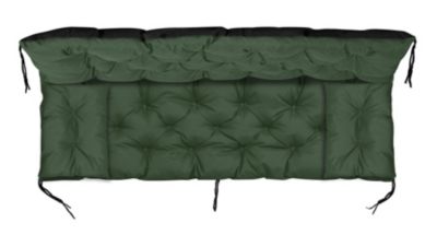 Ensemble coussins jardin AIO FACTORY 180x60x50 cm imperméable vert