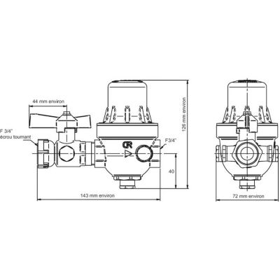 Ensemble d'alimentation antipollution hydrobloc - Watts industries