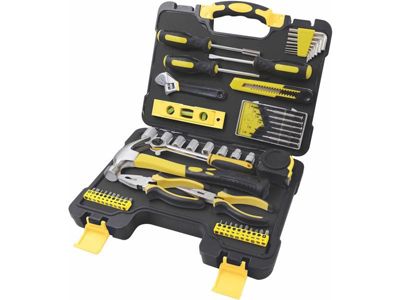 Ensemble d'outils - Fieldmann - FDG 5008-53R - 53 pieces - Pince combinée 6 - Clé a cliquet 3/8