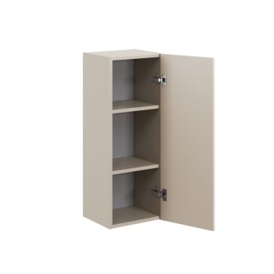 Ensemble DALIA CACHEMIRE meuble sous vasque avec plan 80 cm et 2 x colonne 30/80 cm à suspendre