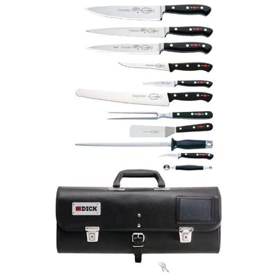 Ensemble de 11 Couteaux Professionnels - Avec Etui - Dick