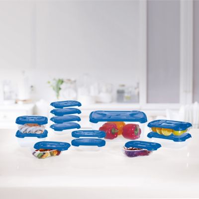Lot de 50 boîtes de conservation avec couvercles herétiques pour usage