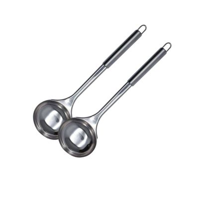 Ensemble de 2 Louches Fackelmann en inox de 32 cm Elemental
