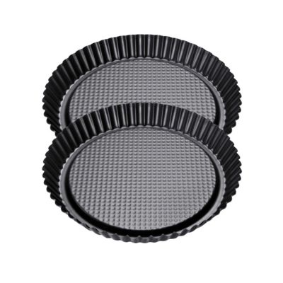 Ensemble de 2 Moules à tarte renversée 28 cm Zenker Black Metallic