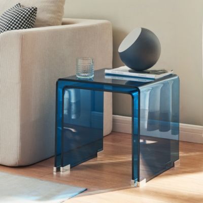 Ensemble de 2 tables gigognes Kariengem bleu en.casa