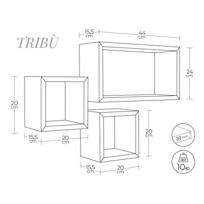 Comment Disposer 3 Tagres Murales