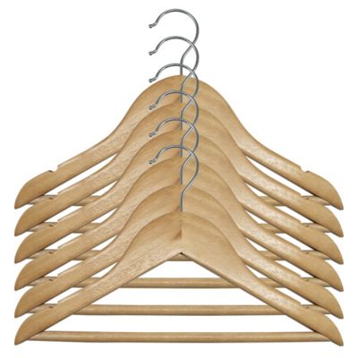 Ensemble De 6 Cintres Bois Pour Enfant Castorama