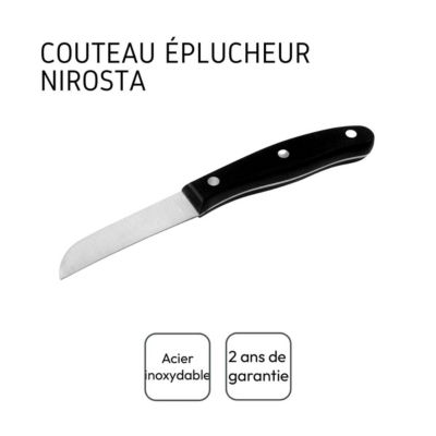 Ensemble de 6 Couteaux à légumes 20 cm Nirosta Fit