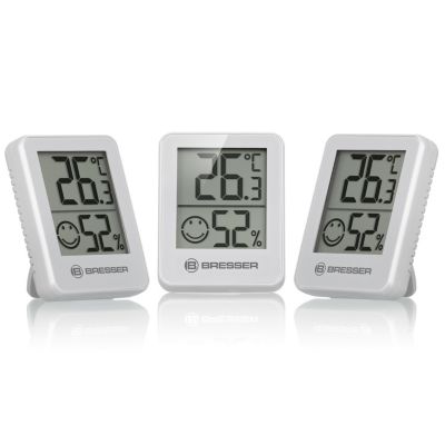Ensemble de 6 indicateurs BRESSER ClimaTemp Hygro