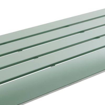 Ensemble de balcon Drilia vert olive 2 places en acier  - Hespéride